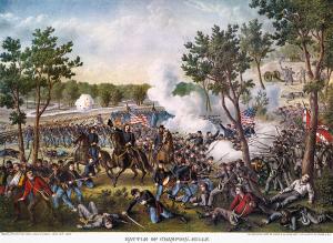 Battle of Champion Hill By Kurz & Allison published in 1887