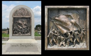 Irish Brigade Monument At