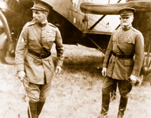 Billy Mitchell and General Pershing