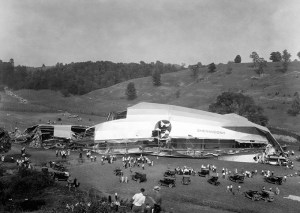 1925: Caught in a squall over southeastern Ohio, the Navy dirigible USS Shenandoah breaks up and crashes into a field, killing 14 of the 43 men aboard.
