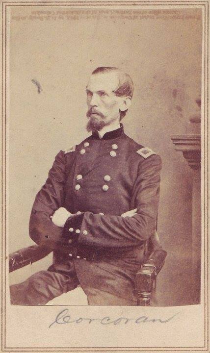 Carte-de-visite of Michael Corcoran Provided by The American Military Heritage Museum Of North Carolina.